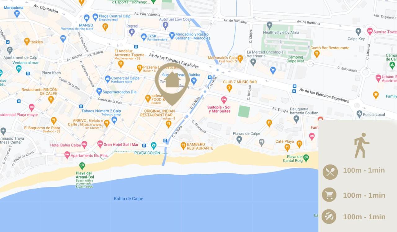Paola Penthouse - Costa Carpediem Calpe Ngoại thất bức ảnh